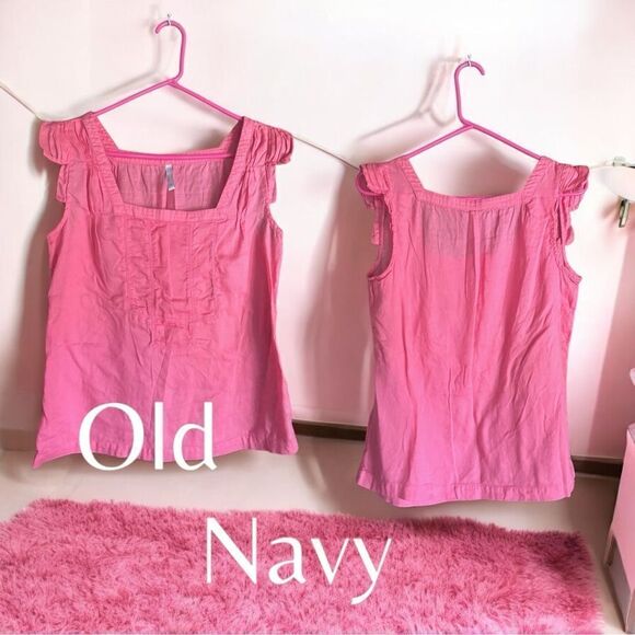 Back-To-School l Old Navy l Pink Sleeveless Top l S l EUC - Picture 1 of 12